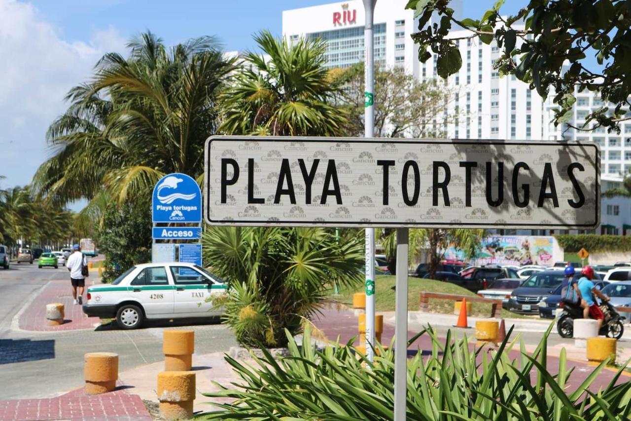 Hermoso Studio Con Alberca Zona Hoteles Cancun Bagian luar foto